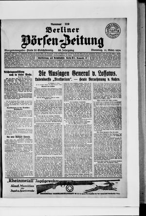 Berliner Börsen-Zeitung vom 11.03.1924