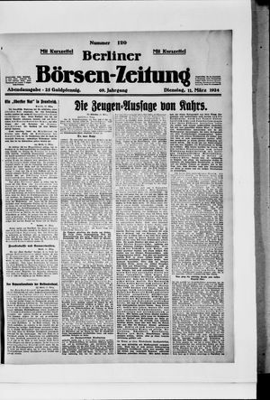 Berliner Börsen-Zeitung vom 11.03.1924