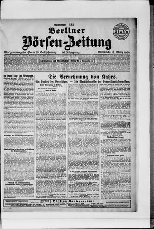 Berliner Börsen-Zeitung vom 12.03.1924