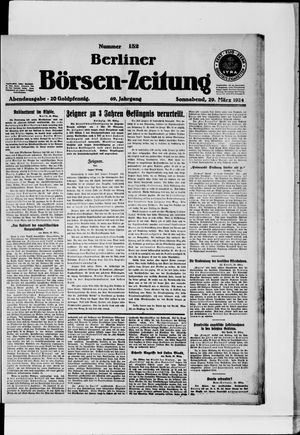 Berliner Börsen-Zeitung vom 29.03.1924
