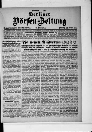 Berliner Börsen-Zeitung vom 27.03.1925