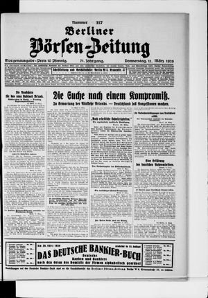 Berliner Börsen-Zeitung vom 11.03.1926