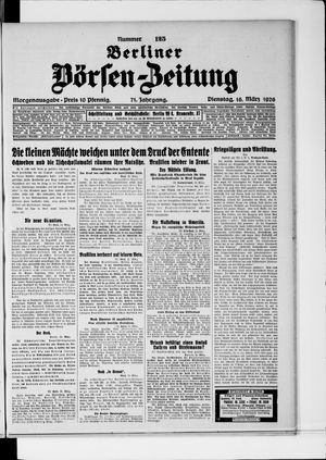 Berliner Börsen-Zeitung vom 16.03.1926