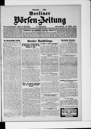 Berliner Börsen-Zeitung on Mar 20, 1926