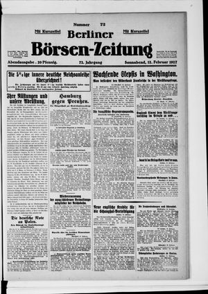 Berliner Börsen-Zeitung on Feb 12, 1927