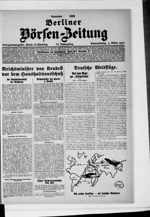 Berliner Börsen-Zeitung vom 03.03.1927
