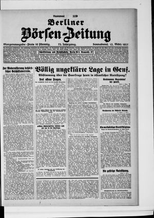 Berliner Börsen-Zeitung vom 12.03.1927