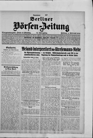 Berliner Börsen-Zeitung vom 03.02.1928