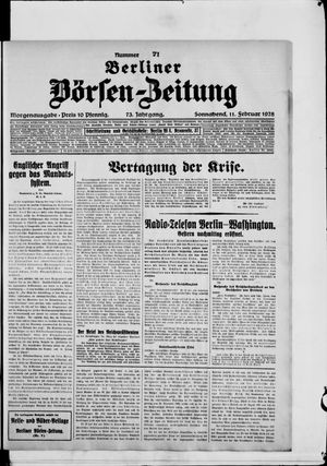 Berliner Börsen-Zeitung vom 11.02.1928