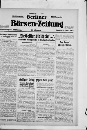 Berliner Börsen-Zeitung vom 06.03.1928