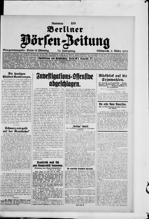 Berliner Börsen-Zeitung on Mar 7, 1928
