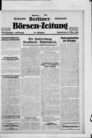 Berliner Börsen-Zeitung on Mar 17, 1928