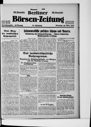 Berliner Börsen-Zeitung vom 20.03.1928
