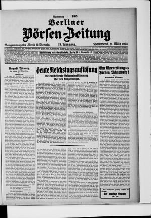 Berliner Börsen-Zeitung vom 31.03.1928