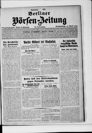 Berliner Börsen-Zeitung vom 12.04.1928