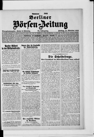 Berliner Börsen-Zeitung vom 26.10.1928