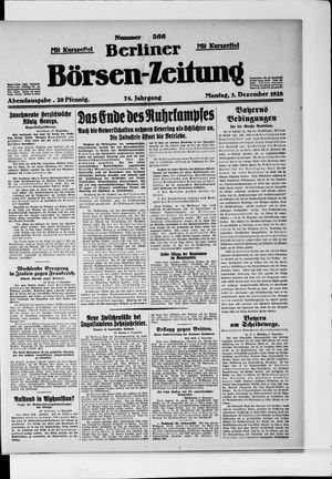 Berliner Börsen-Zeitung vom 03.12.1928