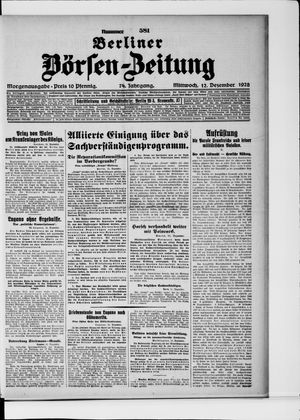 Berliner Börsen-Zeitung vom 12.12.1928