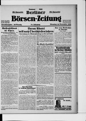 Berliner Börsen-Zeitung on Dec 18, 1928