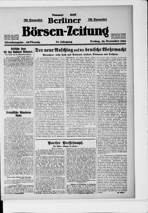 Berliner Börsen-Zeitung vom 28.12.1928