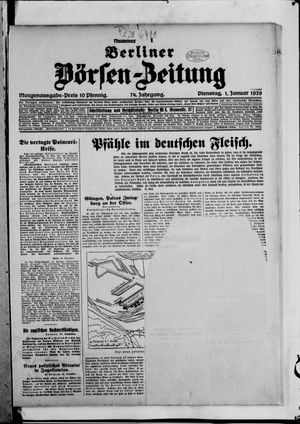 Berliner Börsen-Zeitung vom 01.01.1929