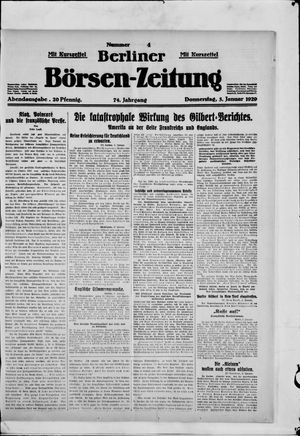 Berliner Börsen-Zeitung vom 03.01.1929
