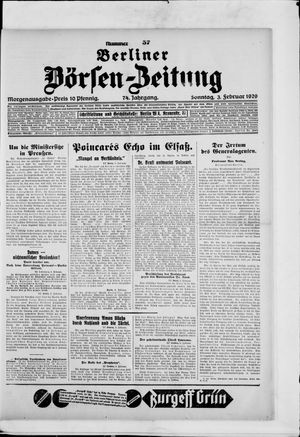 Berliner Börsen-Zeitung vom 03.02.1929