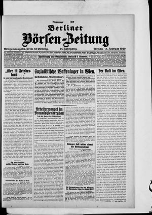 Berliner Börsen-Zeitung vom 15.02.1929