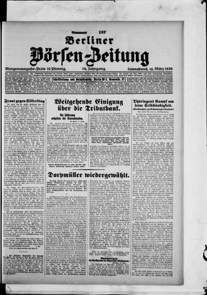 Berliner Börsen-Zeitung on Mar 16, 1929