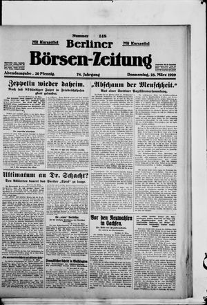 Berliner Börsen-Zeitung vom 28.03.1929
