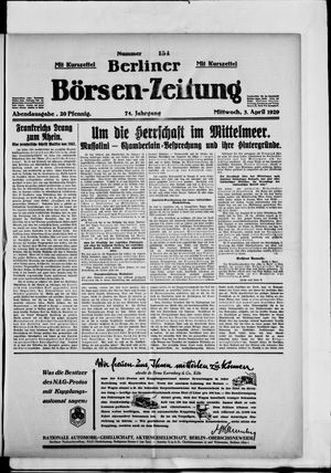 Berliner Börsen-Zeitung vom 03.04.1929