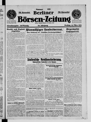 Berliner Börsen-Zeitung vom 13.03.1931