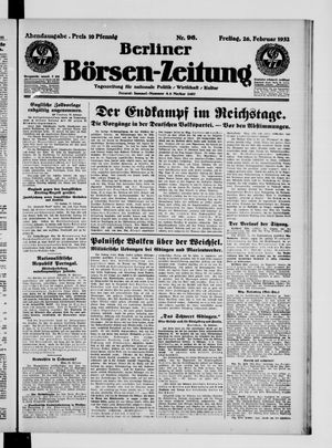 Berliner Börsen-Zeitung vom 26.02.1932