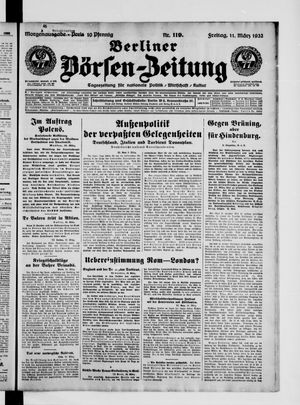 Berliner Börsen-Zeitung vom 11.03.1932