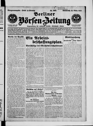 Berliner Börsen-Zeitung vom 16.03.1932