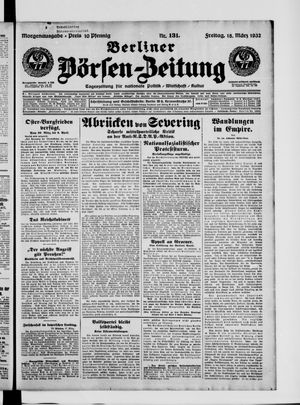 Berliner Börsen-Zeitung vom 18.03.1932