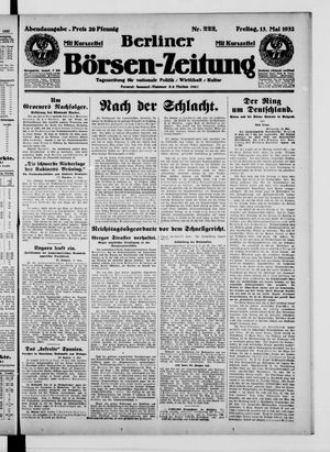 Berliner Börsen-Zeitung vom 13.05.1932