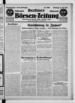 Berliner Börsen-Zeitung vom 17.05.1932