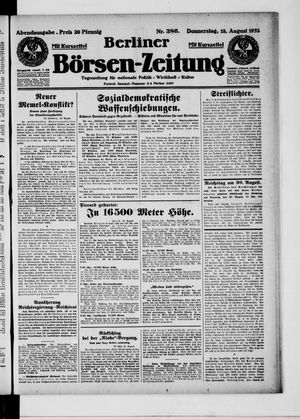 Berliner Börsen-Zeitung vom 18.08.1932