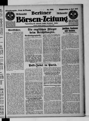Berliner Börsen-Zeitung on Jun 8, 1933