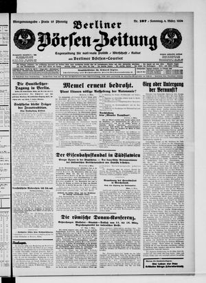 Berliner Börsen-Zeitung vom 04.03.1934
