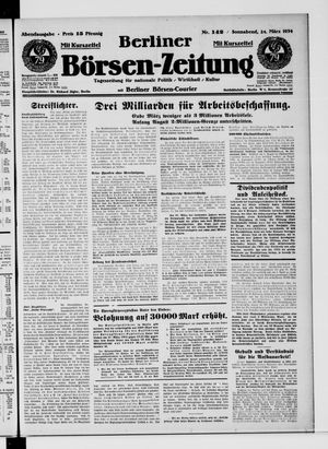 Berliner Börsen-Zeitung vom 24.03.1934
