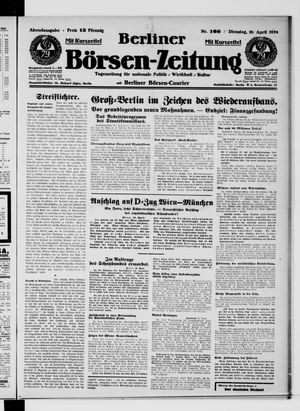 Berliner Börsen-Zeitung vom 10.04.1934