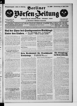 Berliner Börsen-Zeitung vom 12.04.1934