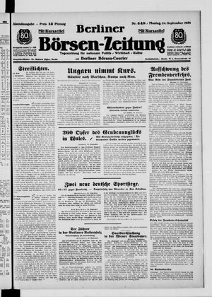 Berliner Börsen-Zeitung vom 24.09.1934