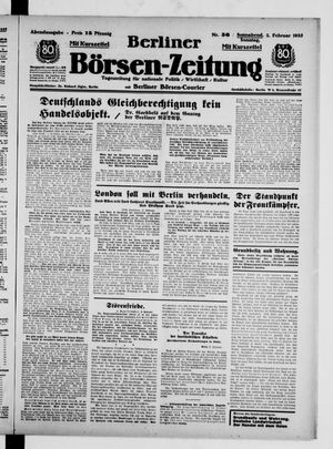Berliner Börsen-Zeitung vom 02.02.1935