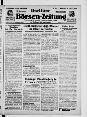 Berliner Börsen-Zeitung vom 13.02.1935