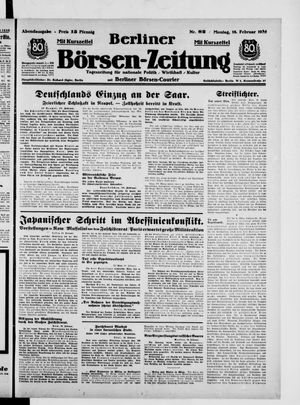 Berliner Börsen-Zeitung vom 18.02.1935