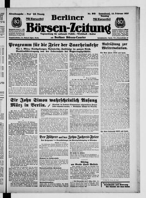 Berliner Börsen-Zeitung vom 23.02.1935
