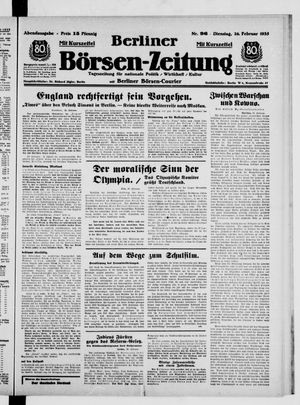 Berliner Börsen-Zeitung vom 26.02.1935